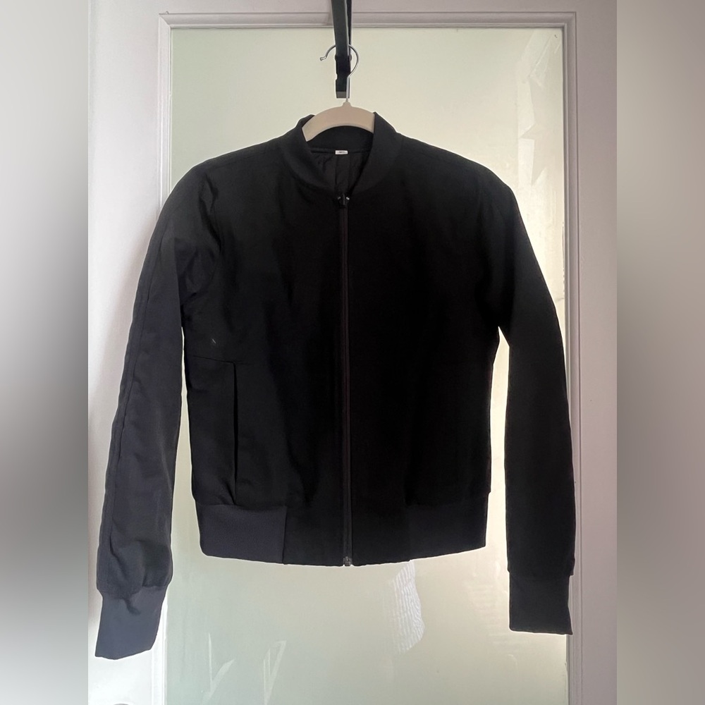Black Bomber Jacket Lululemon